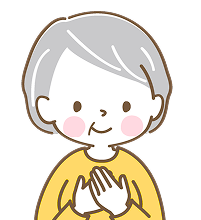 女性の顔イラスト